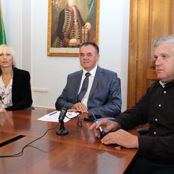 Požeški župan Alojz Tomašević sa suradnicima
