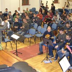 Proba Hrvatskog tamburaškog orkestra u Slavonskom Brodu