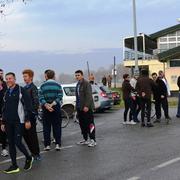 Okupljanje rekreativaca za prošlogodišnji Božićni čaj na Savi
