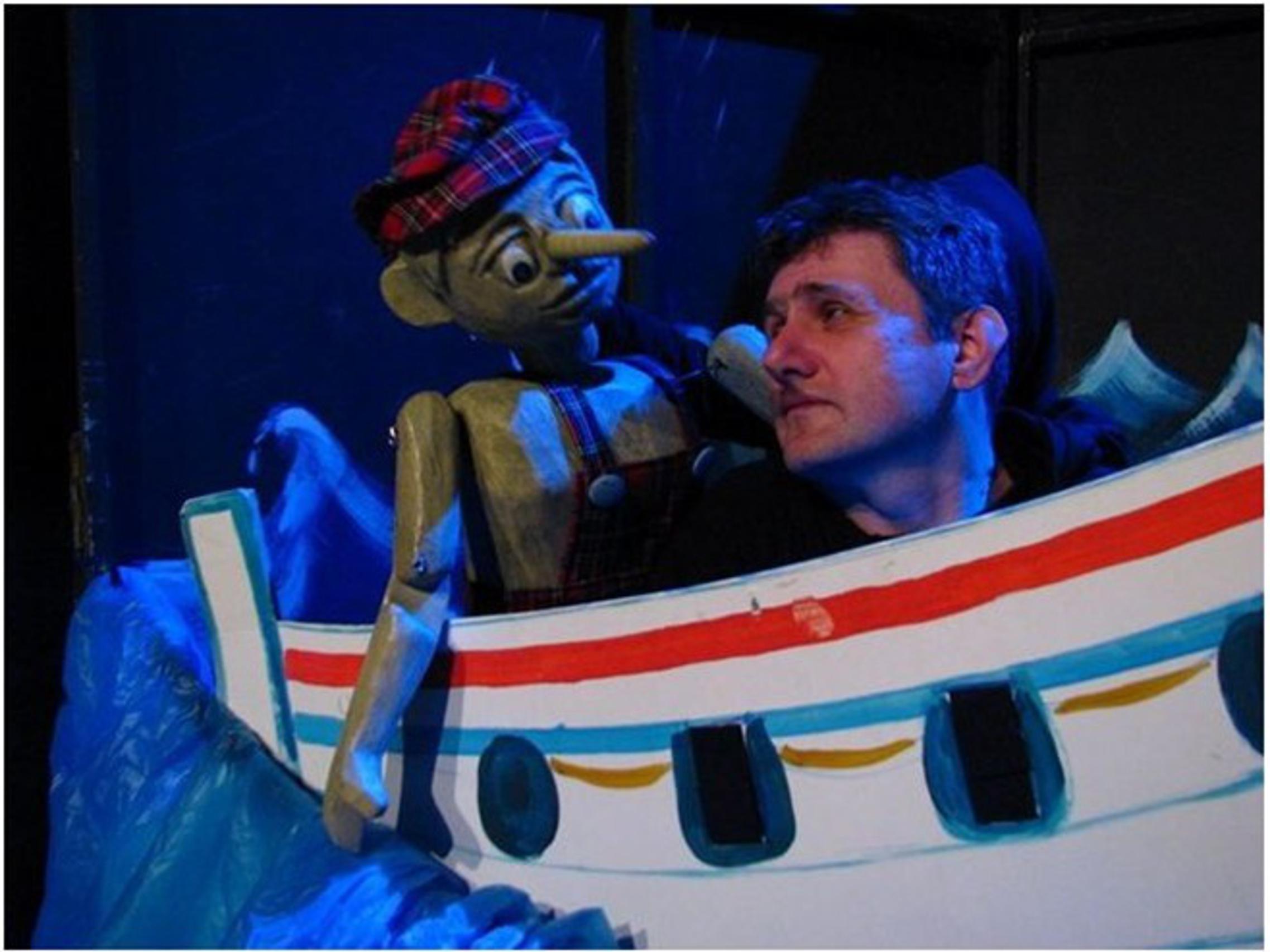 Detalj iz kazališne predstave 'Pinokio'