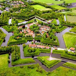 Tvrđava Bourtange u Nizozemskoj / Ilustracija