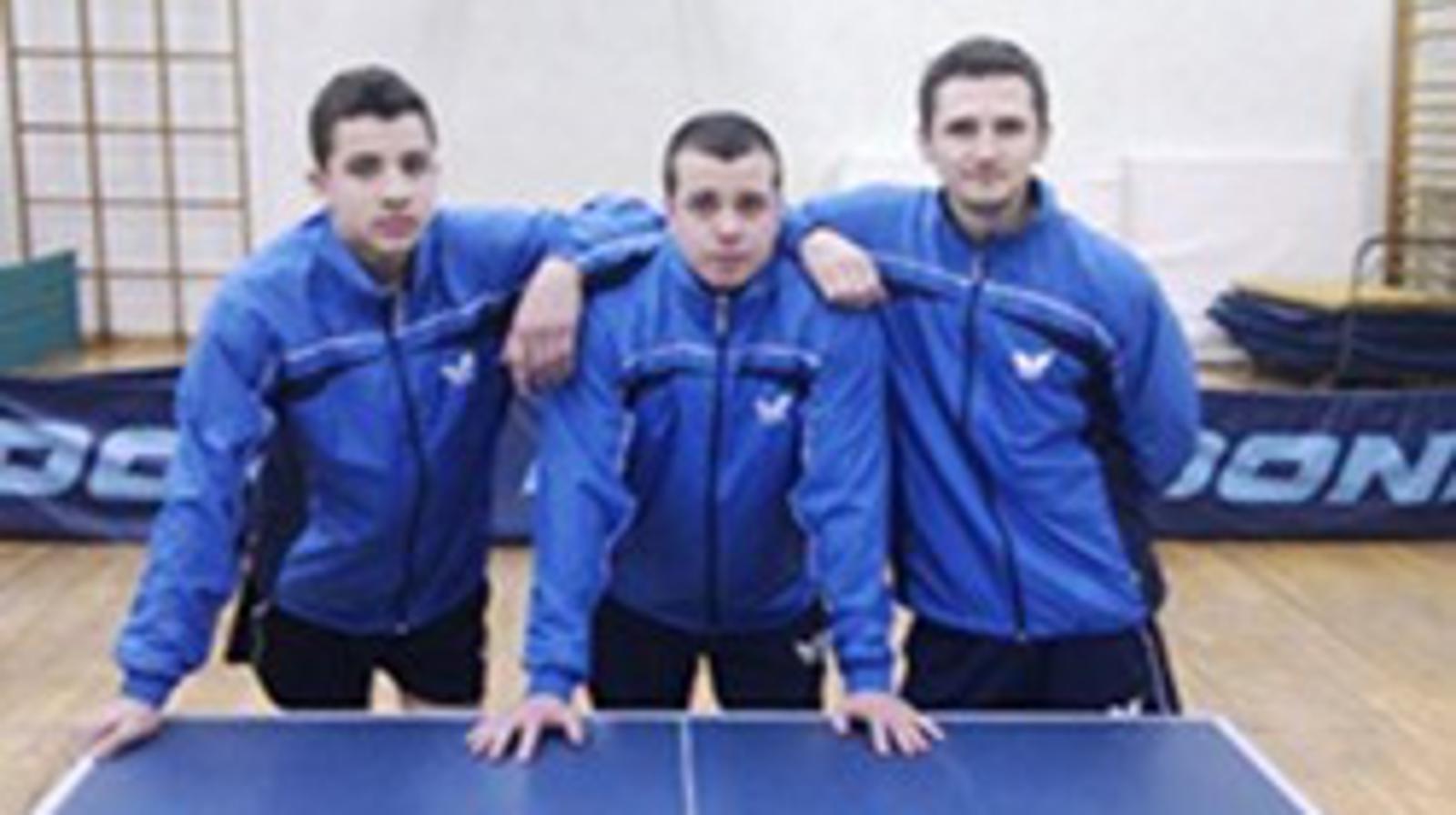 Pobijedili Viroviticu, s lijeva: Filip Jurković, Tomislav Klaić i Adam Smuda