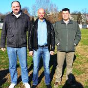 S lijeva: Marko Rašić, Gabrijel Princip i Dalibor Jurišić
