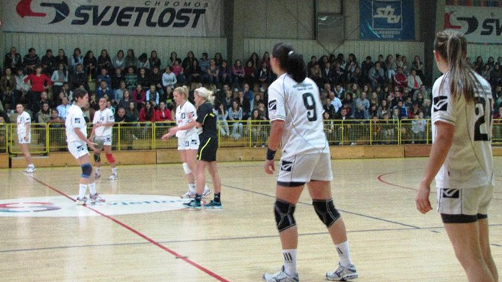 Podrška brojnog gledateljstva nije pomogla Brođankama