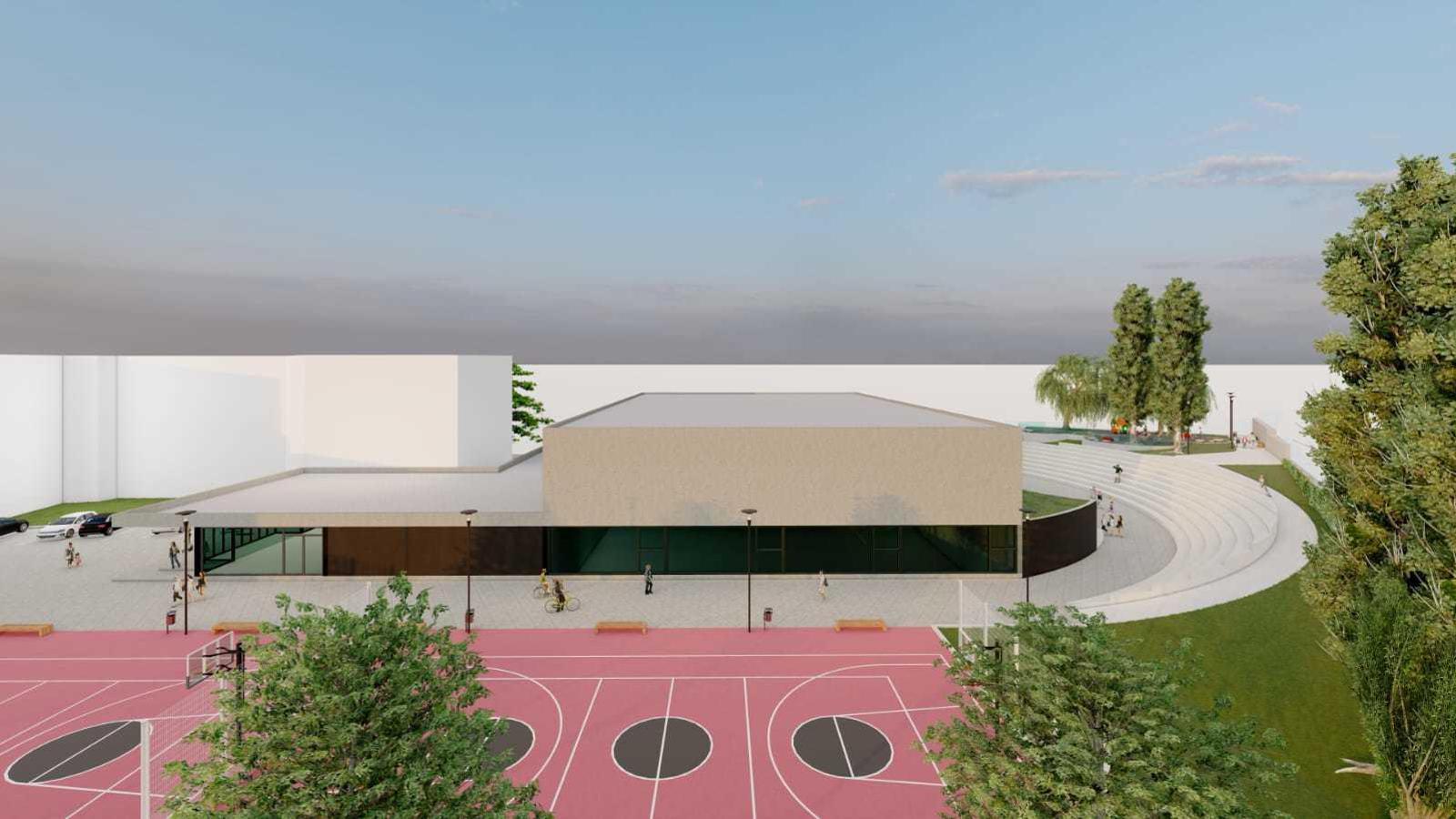 Buduća školska sportska dvorana požeške Gimnazije