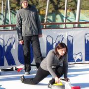 S jednog od ranijih natjecanja u curlingu