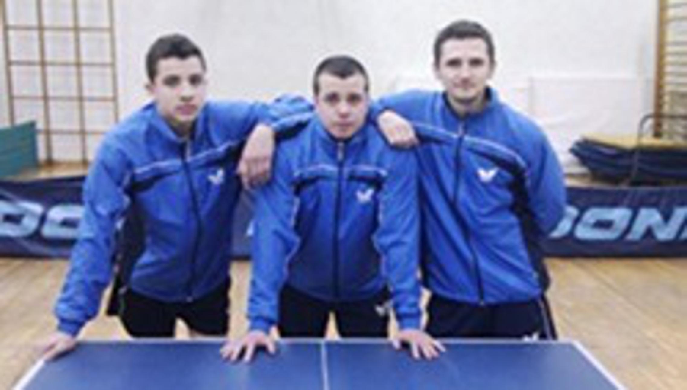 Pobijedili Viroviticu, s lijeva: Filip Jurković, Tomislav Klaić i Adam Smuda
