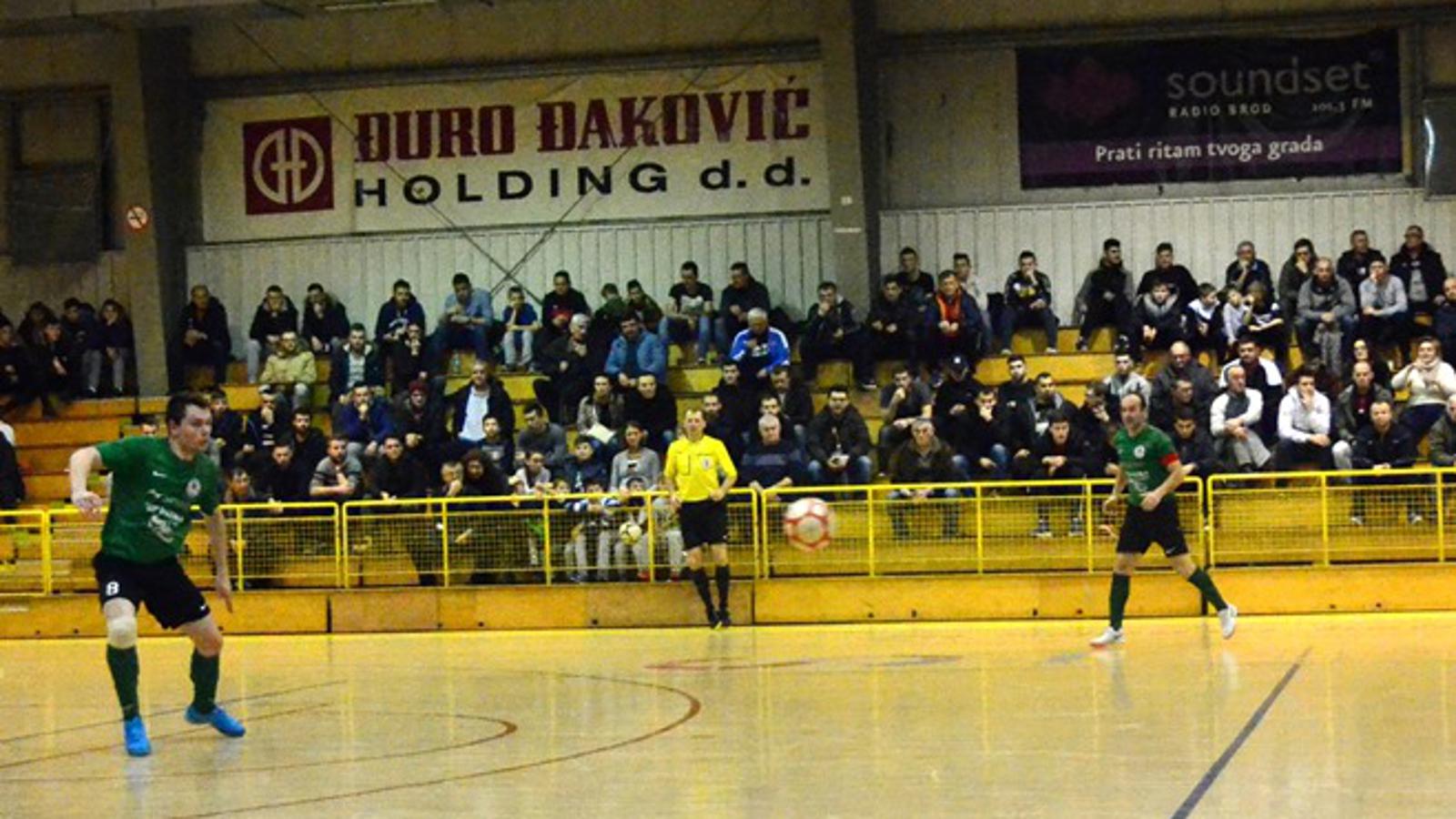 Malonogometaši Broda 035 u srijedu dočekuju vodeći Futsal Dinamo.