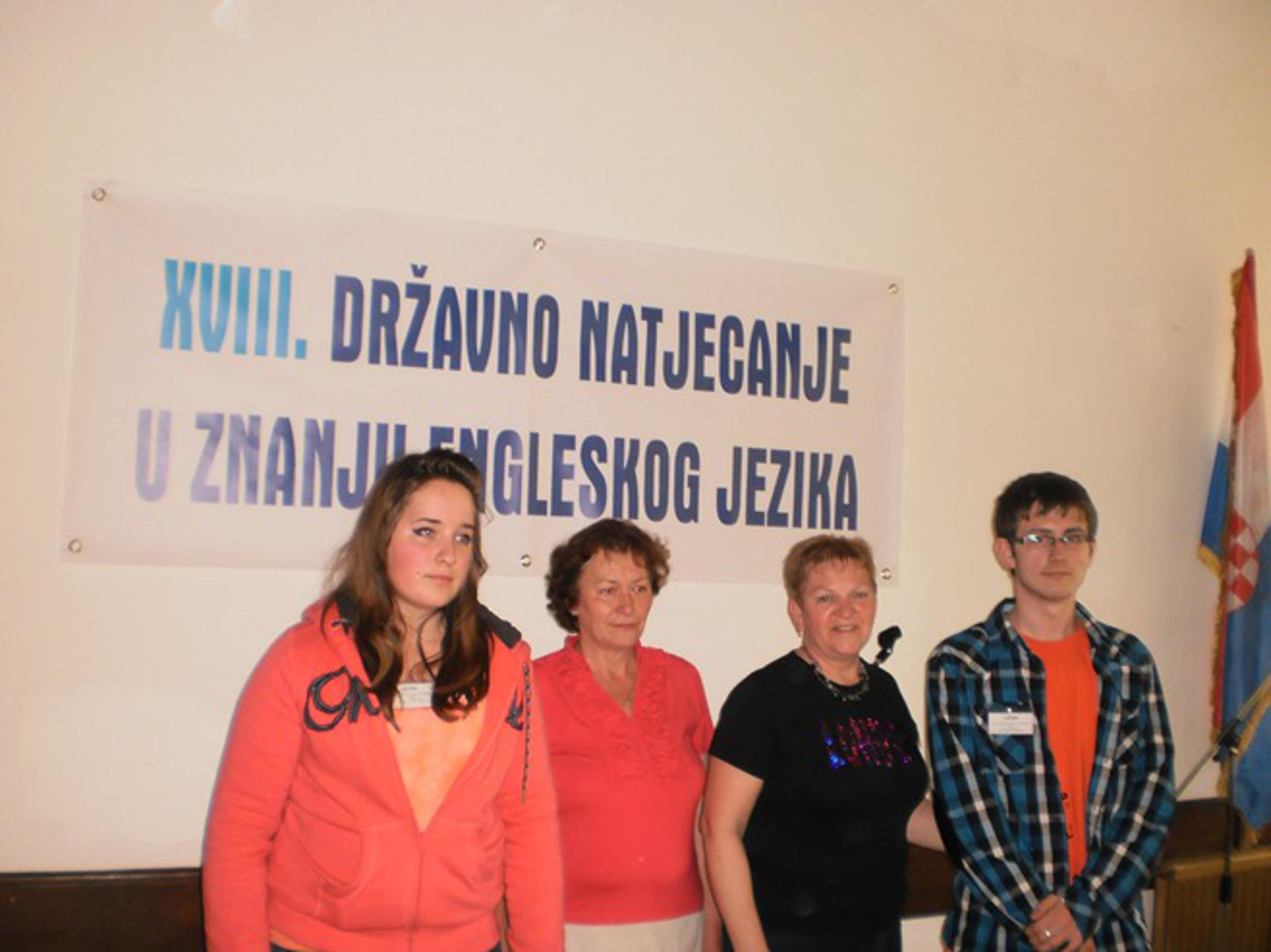 S lijeva: Magdalena Nuspahić, Marija Ivaniš, Ivanka Salantić i Tomislav Petričević