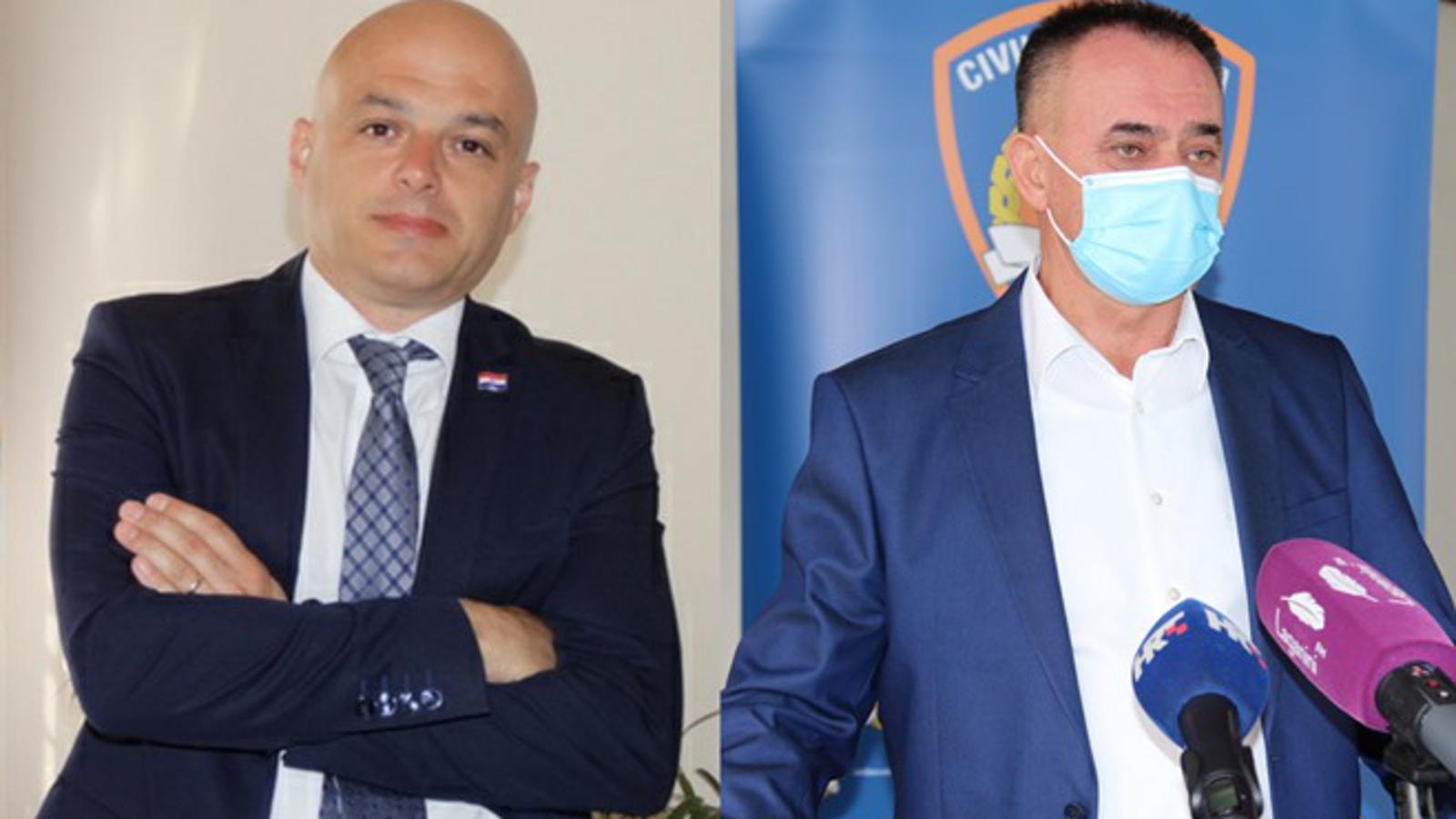 Gradonačelnik Darko Puljašić i župan Alojz Tomašević