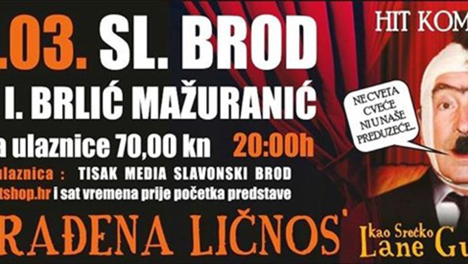 Reklamni plakat predstave