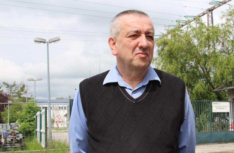 predsjednik Novog sindikata, Mario Iveković | Author: Svačićeva ulica. P.S./PLUS