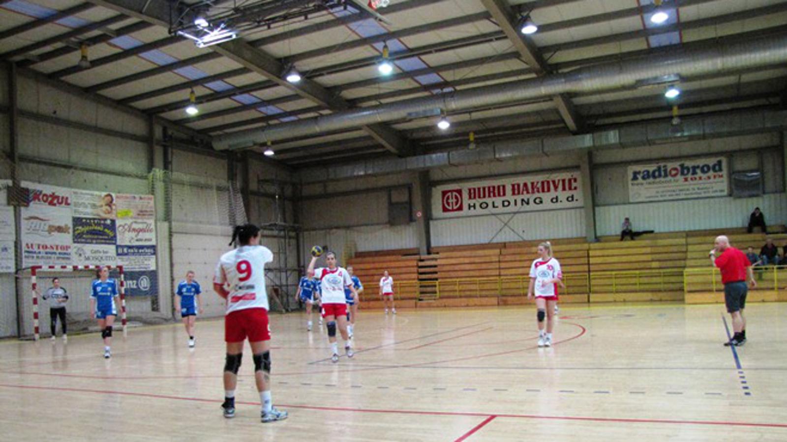Detalj iz utakmice Brod Gymnasium (bijele) - Zrinski