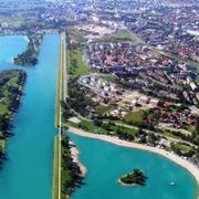 Jezero Jarun u Zagrebu