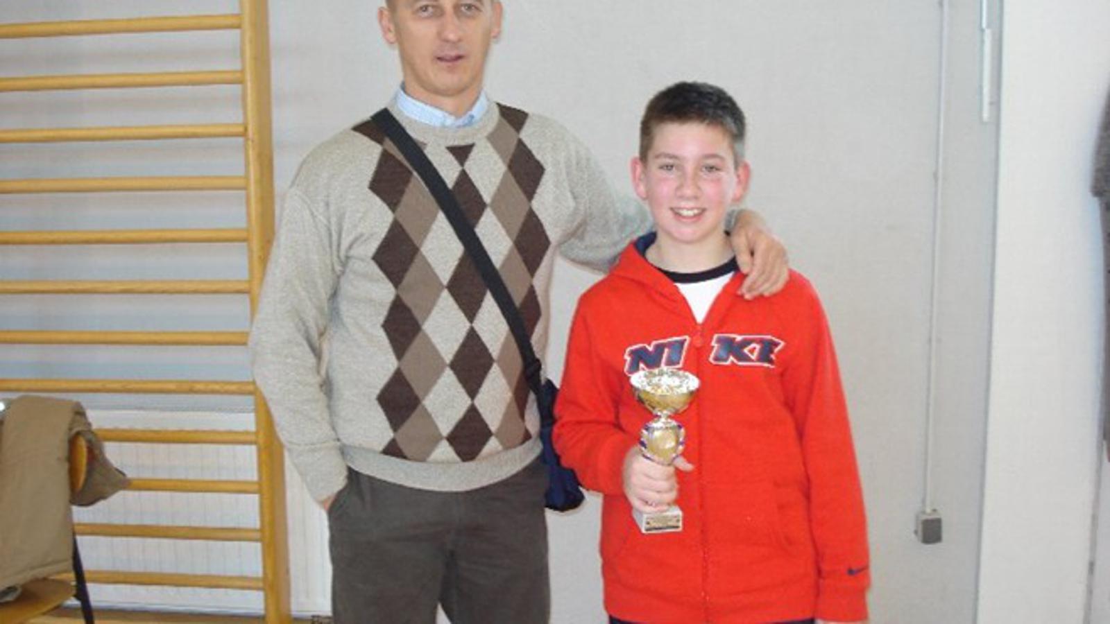 Trener Predrag Latinović i Josip Arbanas u Varaždinu
