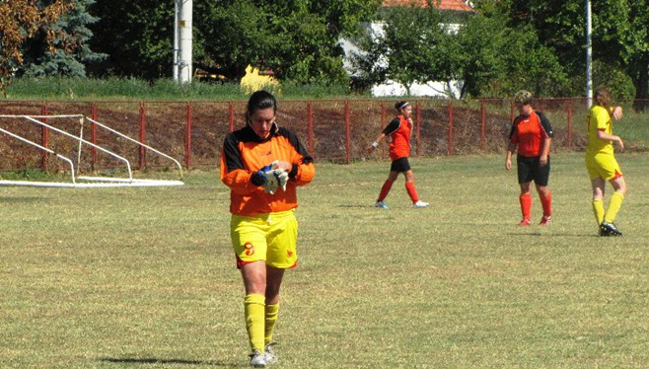 Vratarka Viktorije Antonija Čondić, morala je četiri puta vaditi loptu iz svoje mreže