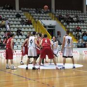 Detalj iz utakmice Brod Svjetlost - Cedevita