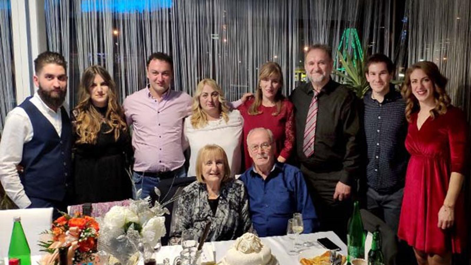 Marija i Drago s obitelji