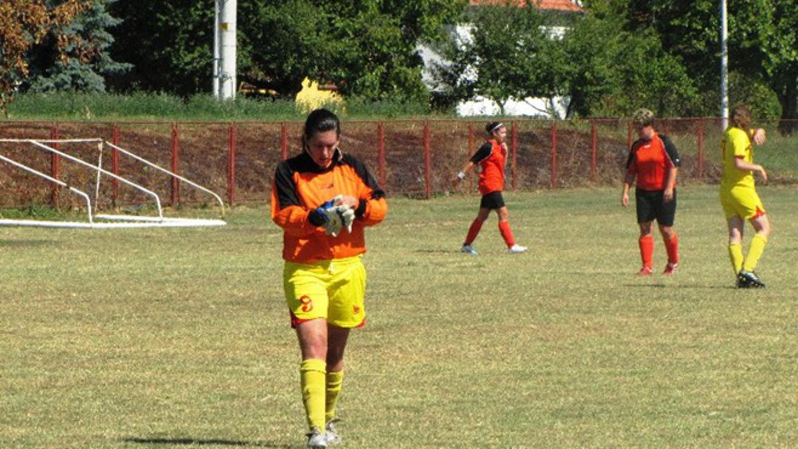 Vratarka Viktorije Antonija Čondić, morala je četiri puta vaditi loptu iz svoje mreže