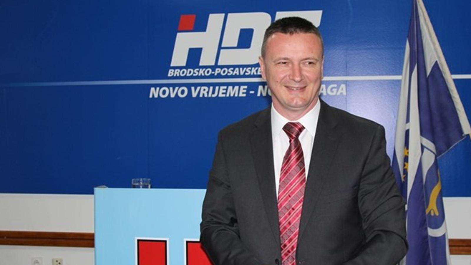 Brodsko-posavski župan dr. sc. Danijel Marušić