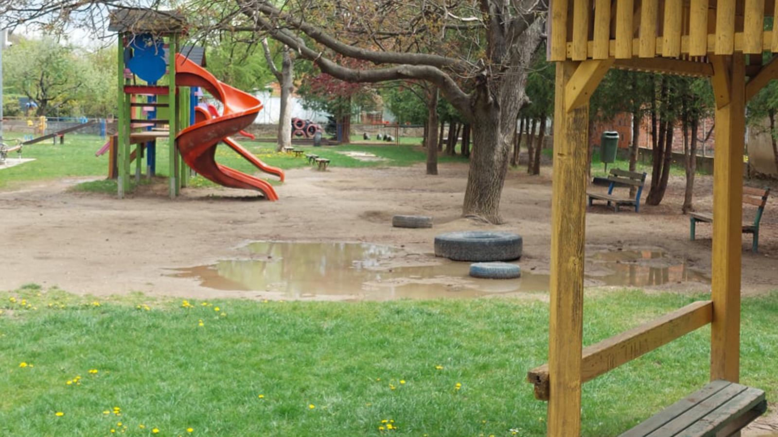 Dječje igralište u sklopu vrtića Cvjetna livada u Požegi