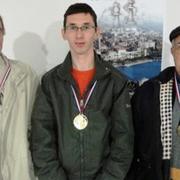 Pobjednička trojka šah turnira Zima 2012.