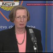 Dr. sc. Alemka Markotić, ravnateljica klinike za infektivne bolesti "Dr. Fran Mihaljević" u Zagrebu