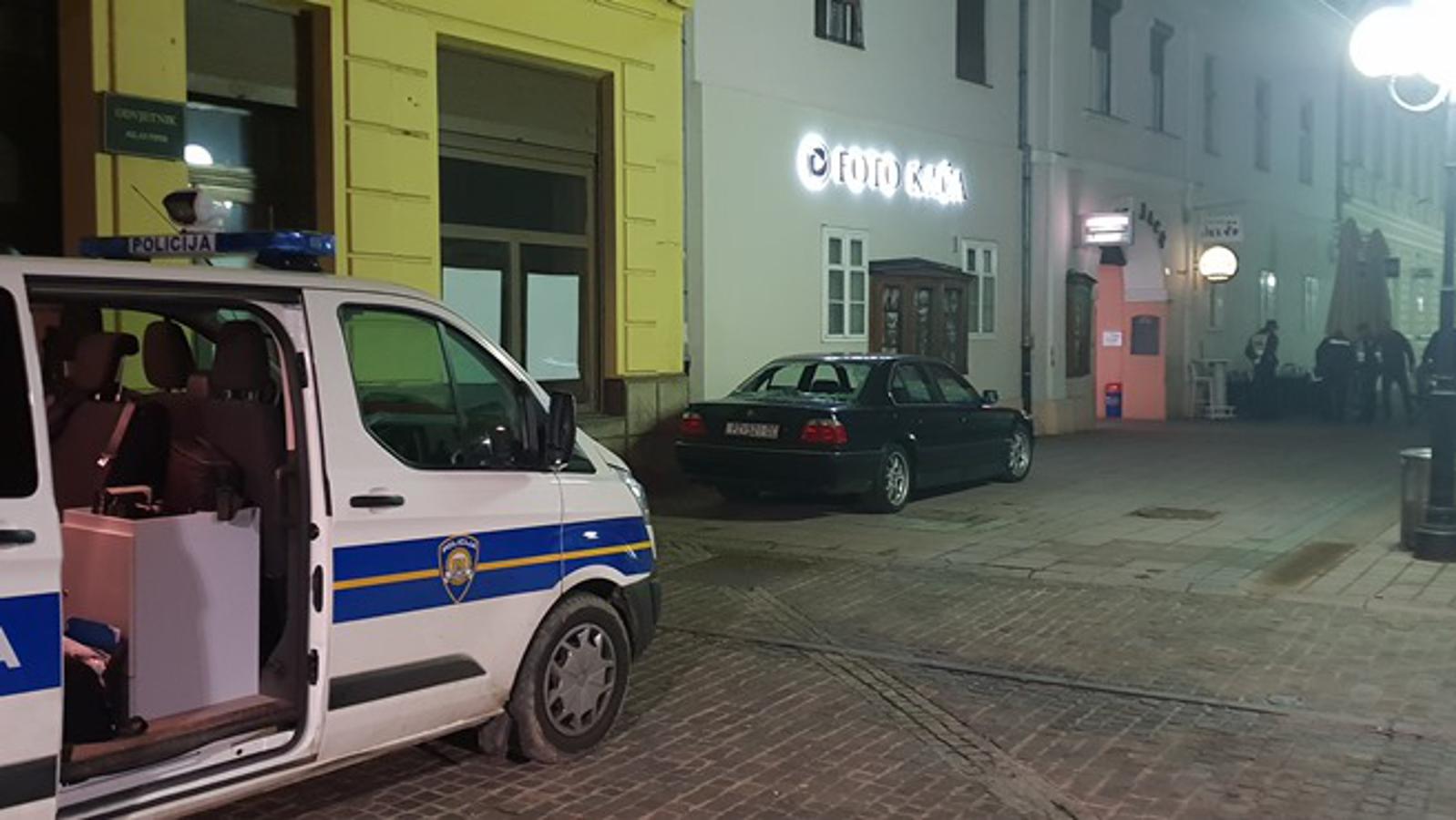 Sinoćnje mjesto očevida