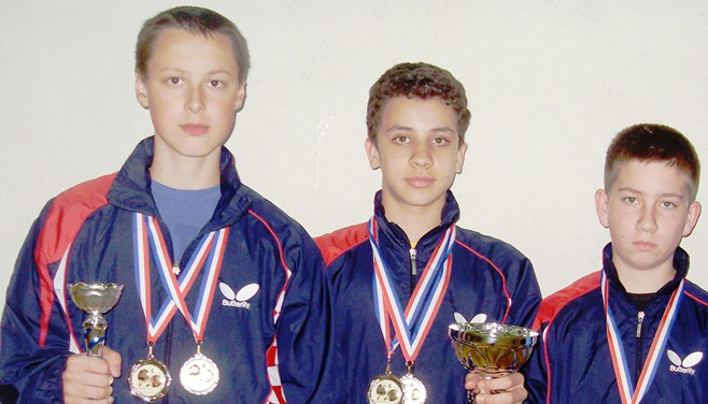 S lijeva: Ivan Garić, Filip Jurković i Josip Arbanas