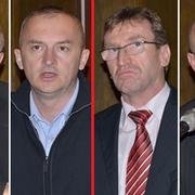 Josip Mikšić (HDSSB), Vinko Grgić (SDP), Željko Bigović i Dražen Oršulić (HDZ)