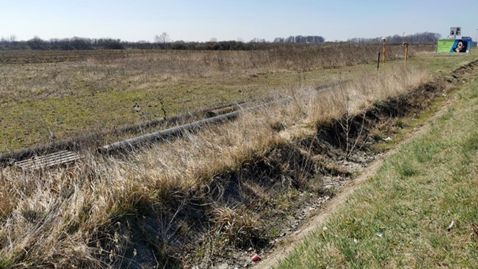 Mjesto ekološkog akcidenta na Zapadnoj veznoj cesti