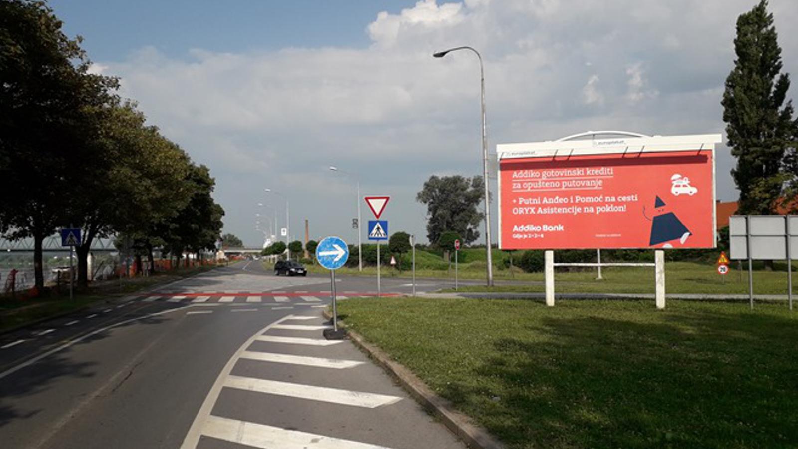 Križanje Vukovarske i Radićeve ulice u Slavonskom Brodu