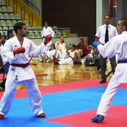Detalj s karate natjecanja u SD Vijuš