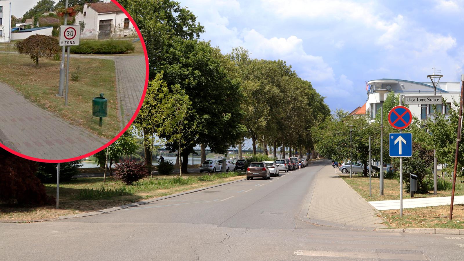 Zona 30 nema znak