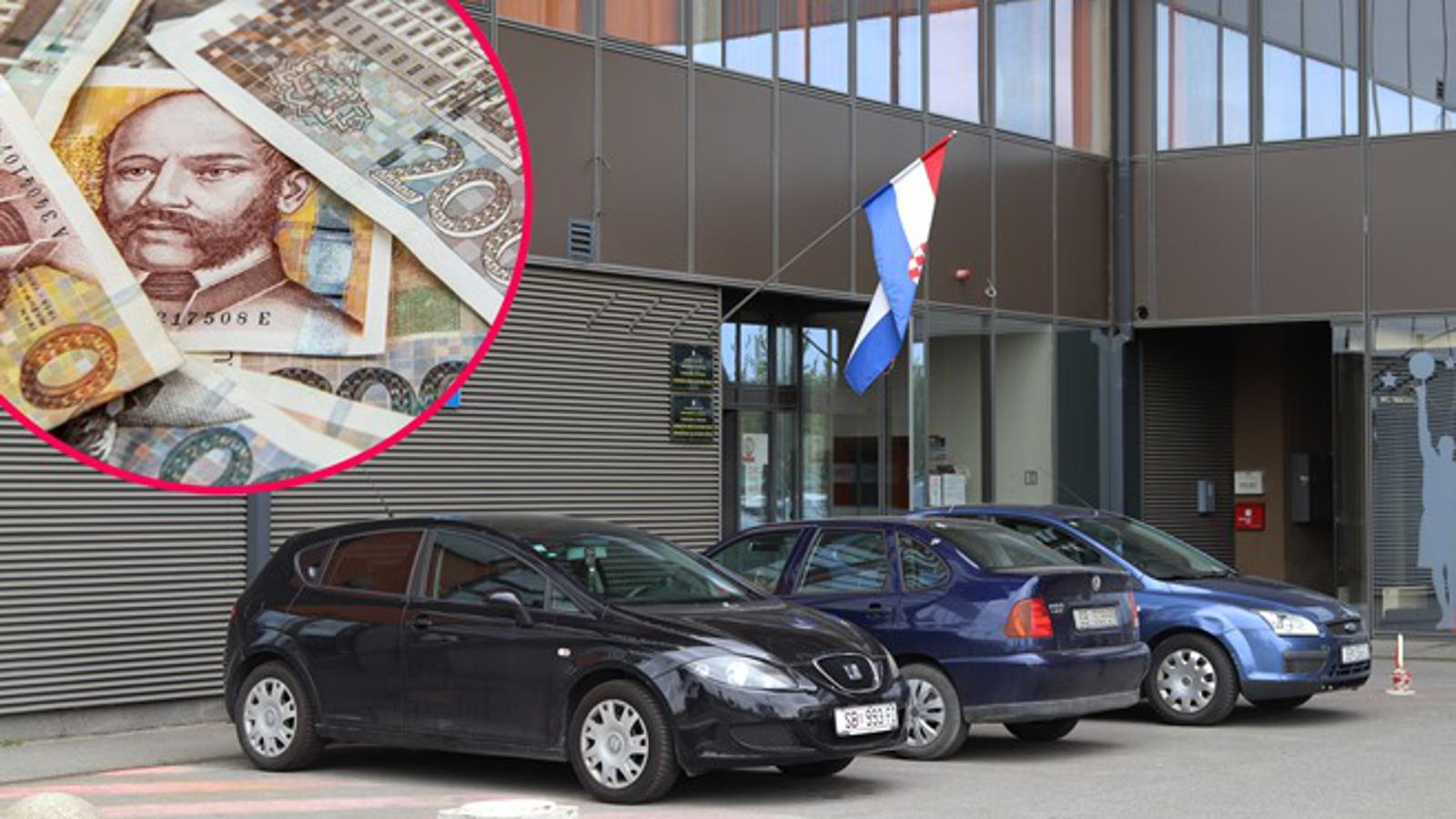 Ulaz u zgradu Porezne uprave Slavonski Brod