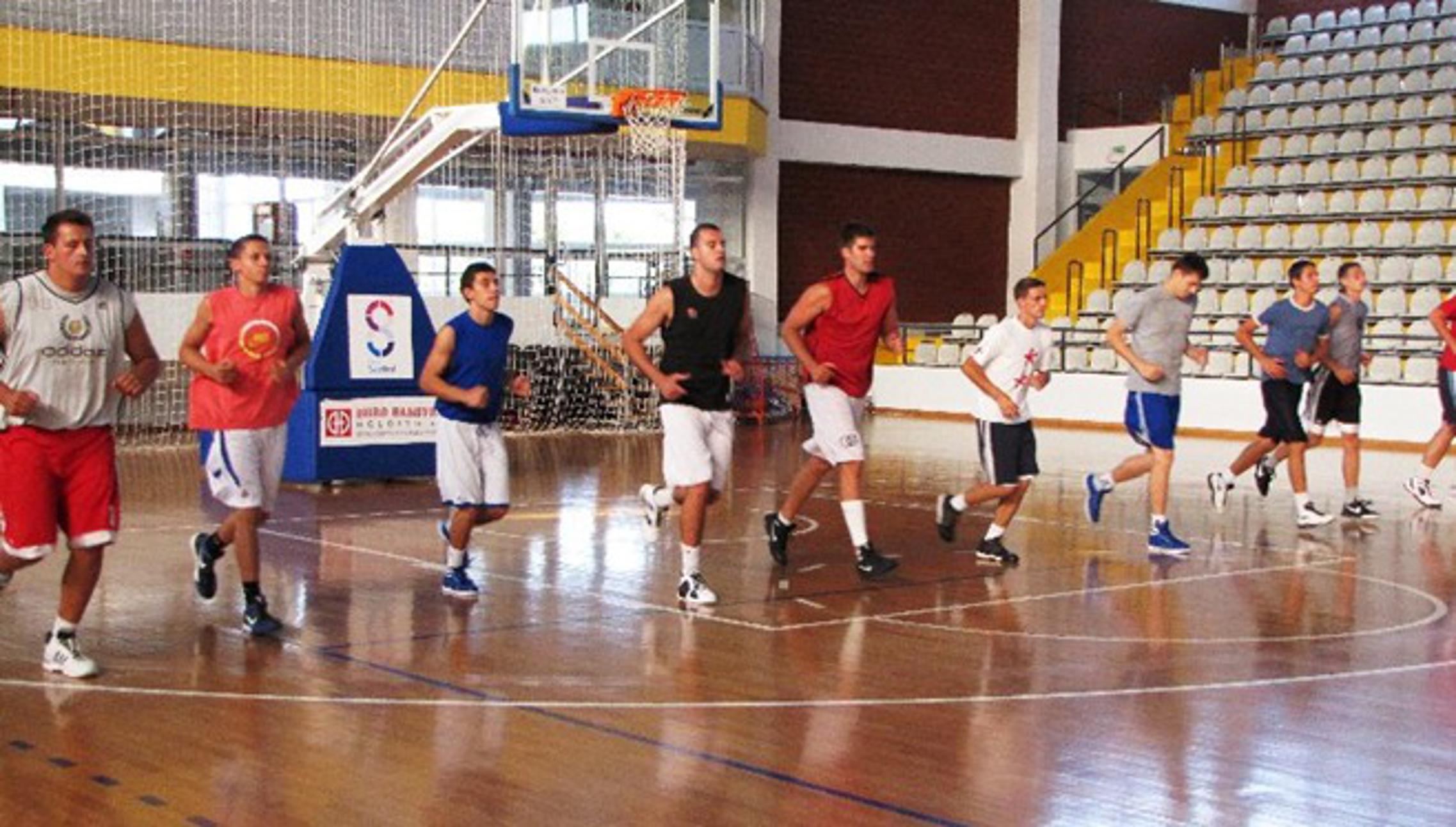 Košarkaši Brod Svjetlosti na prvom treningu