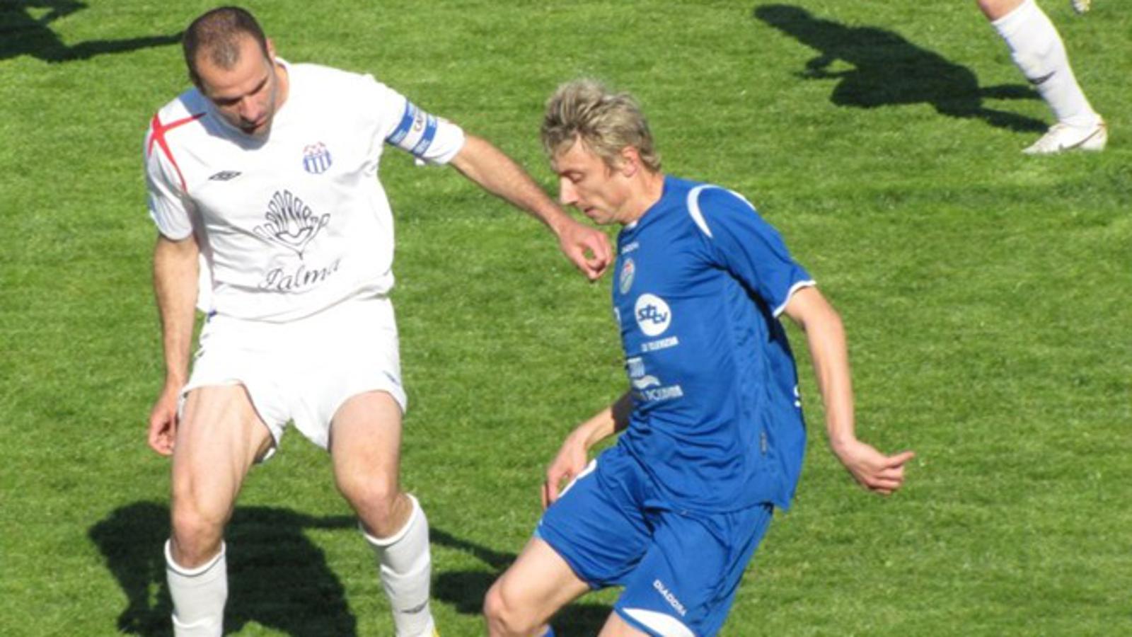 Ivan Galić (bijeli) i Alen Jelčić u žestokom duelu