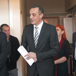 Ministar Tihomir Jakovina na domjenku SDP-a