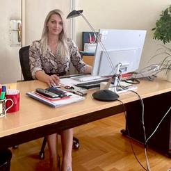 Marina Opačak Bilić u svom uredu