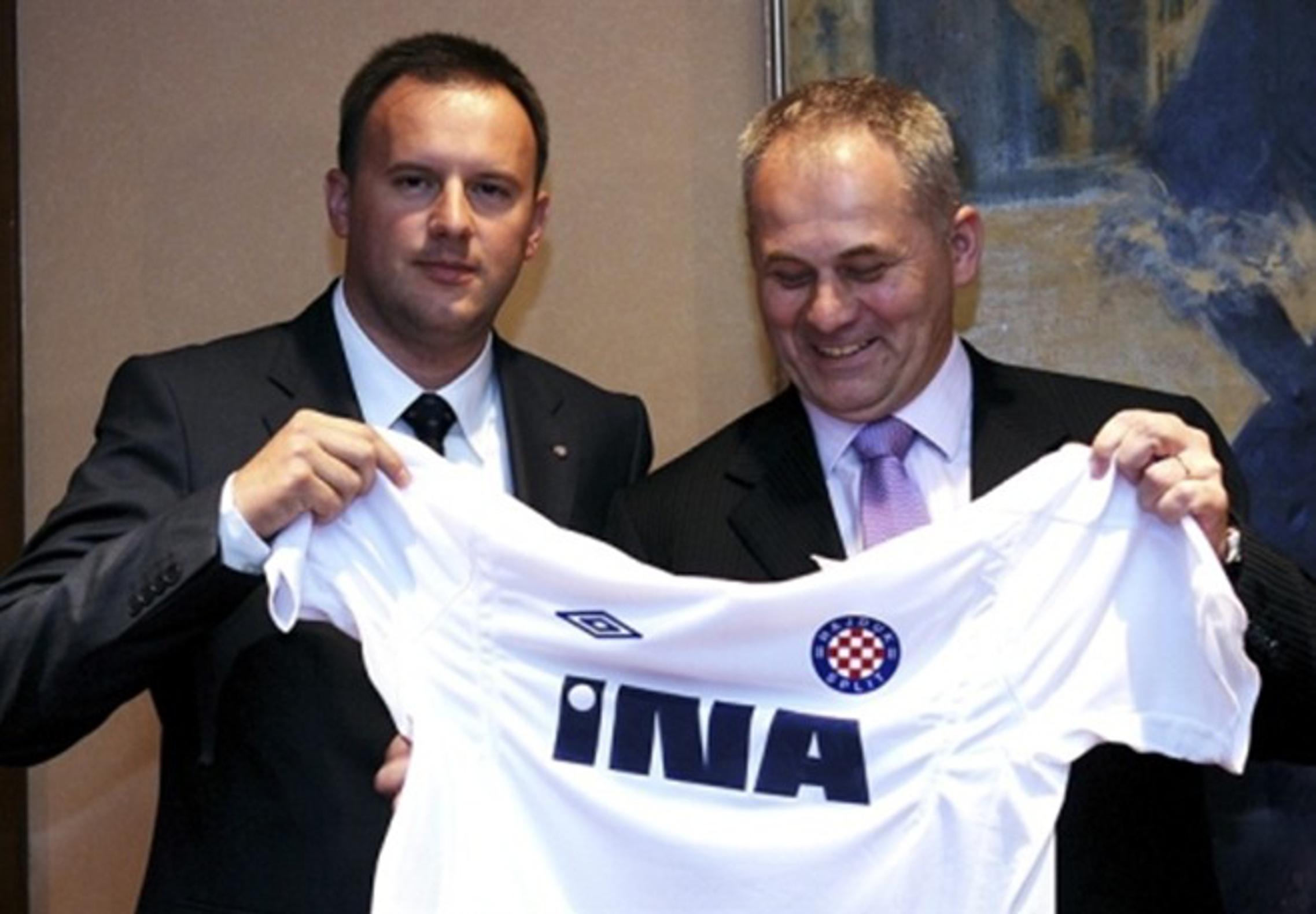 Ivan Rimac (desno), "najveći dioničar Hajduka"