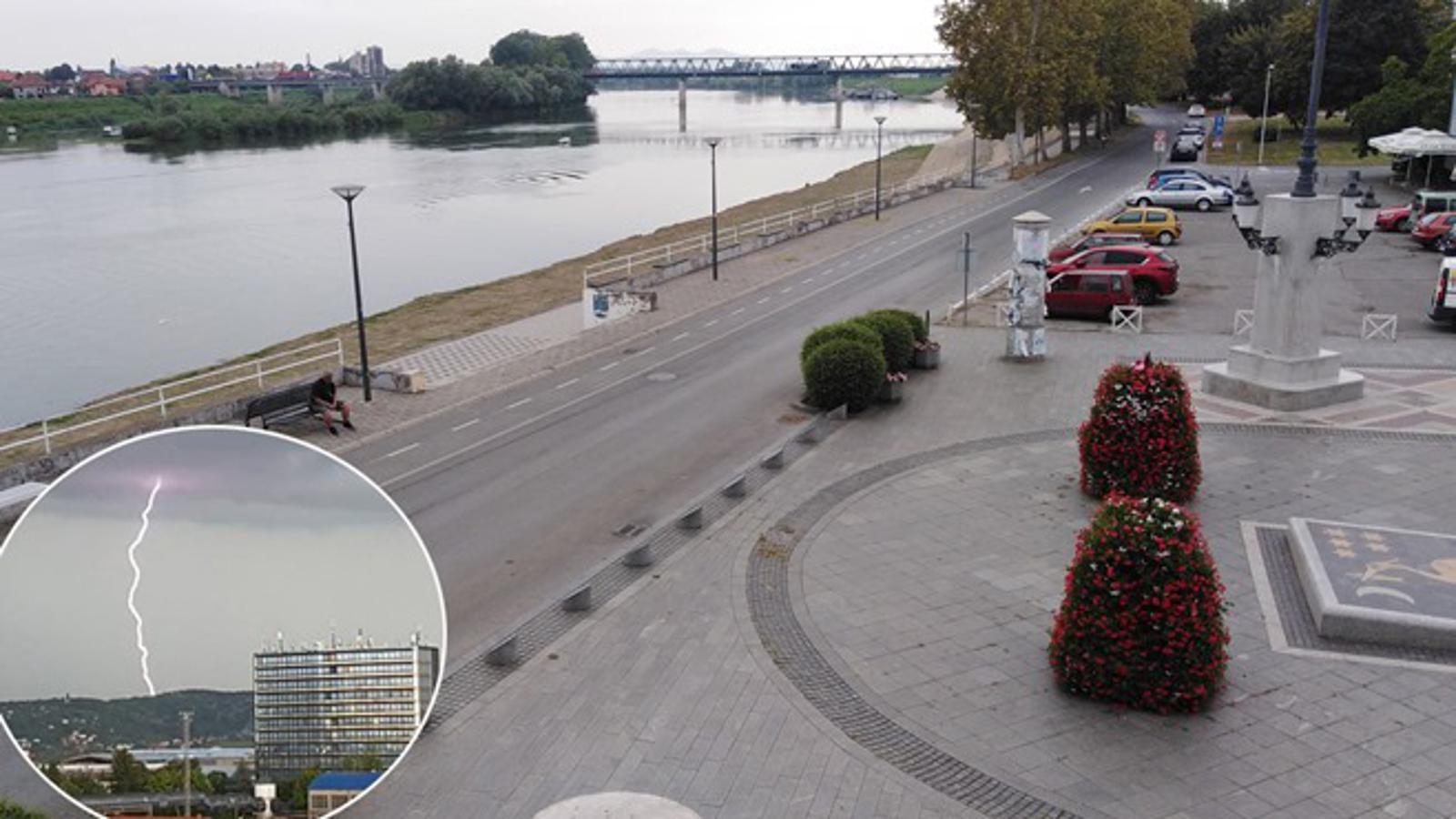 Slavonskobrodsko korzo čeka potrebno rashlađenje, ali ne i munje