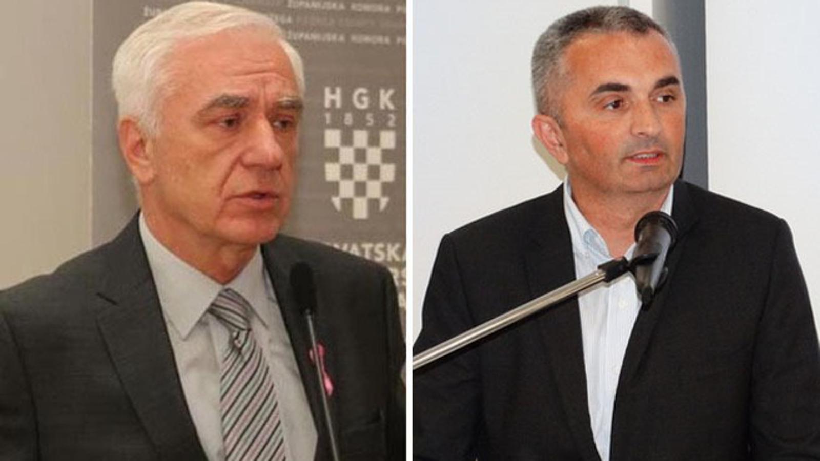 Prof.dr.sc. Željko Glavić i prof.dr.sc. Borislav Miličević