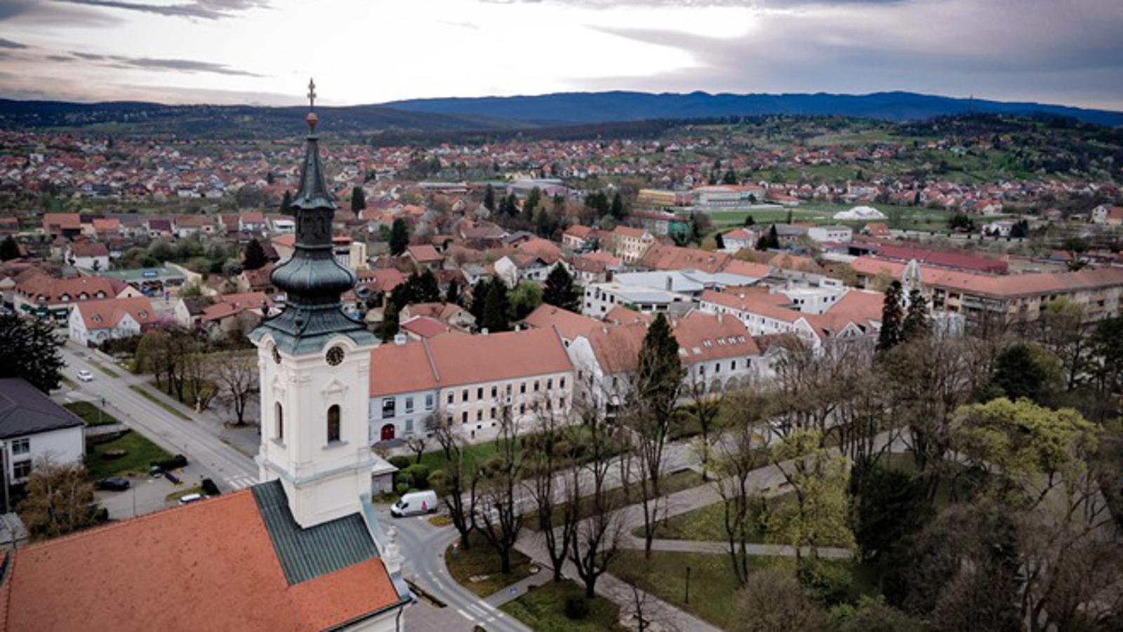 Nova Gradiška iz zraka