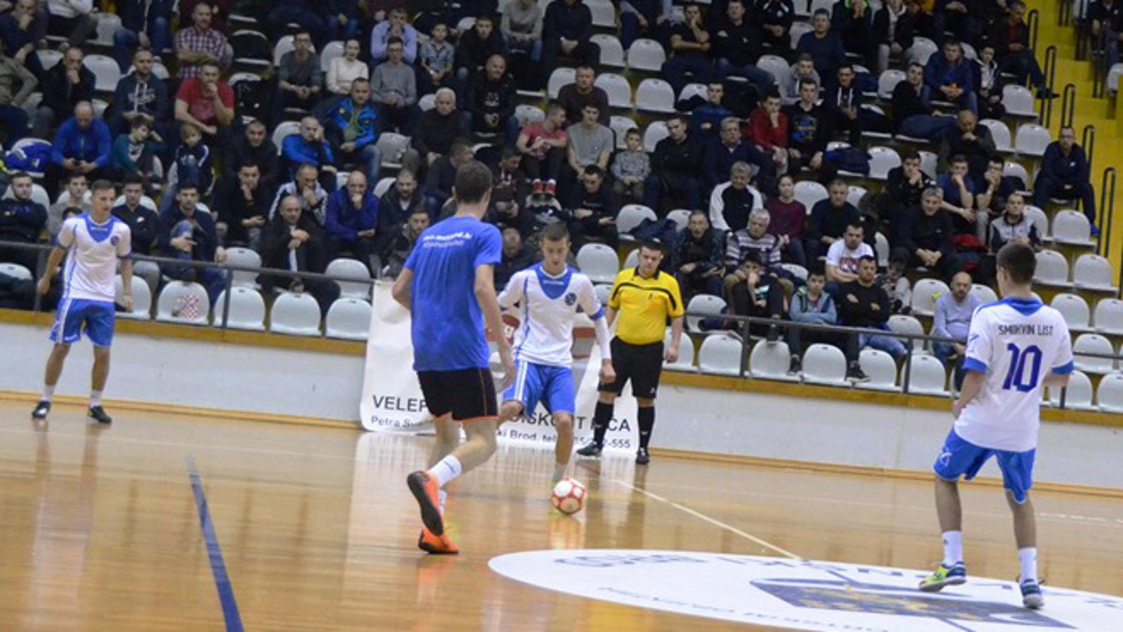 Detalj iz finalne utakmice kadeta