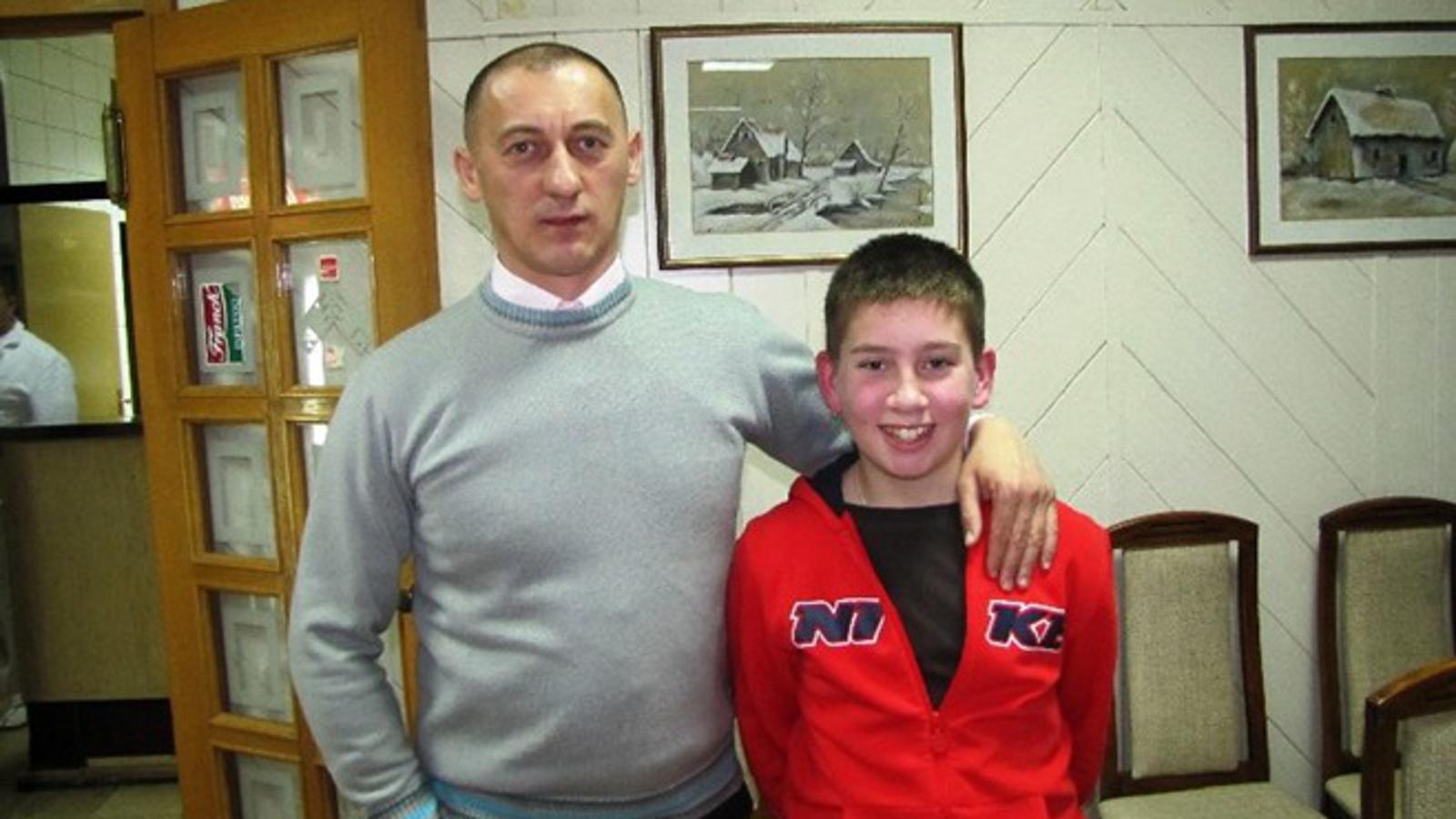 Trener Predrag Latinović i Josip Arbanas 