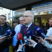 Ivo Josipović u Osječkoj bolnici