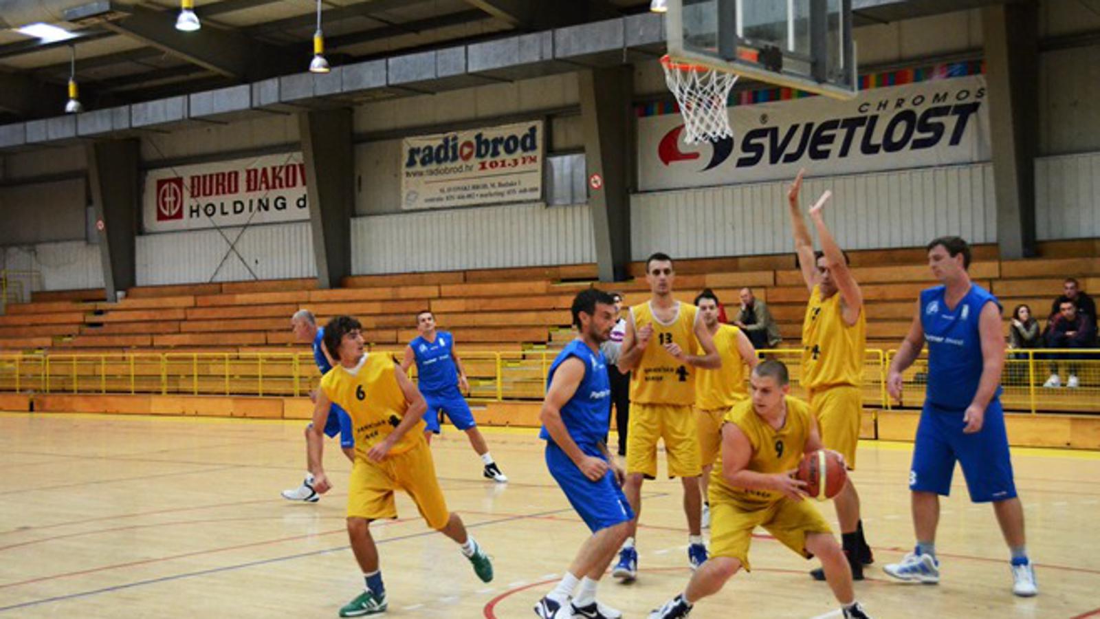 Detalj iz SD Brod gdje se igra Brodska amaterska košarkaška liga