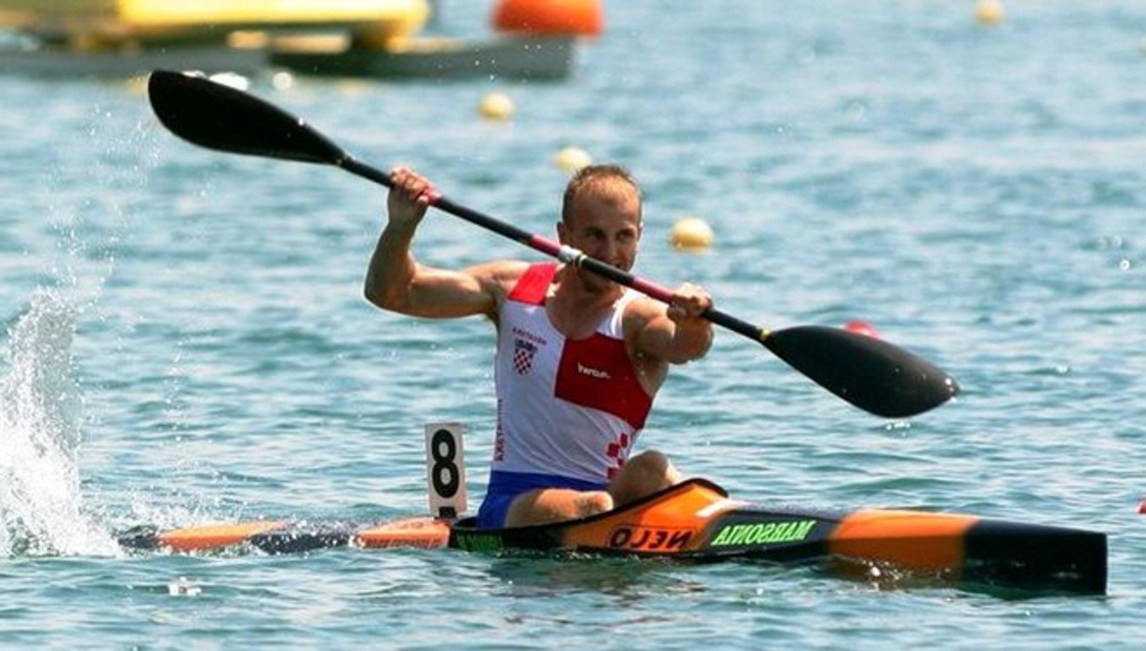 Marko Lipovac u majici reprezentacije Hrvatske