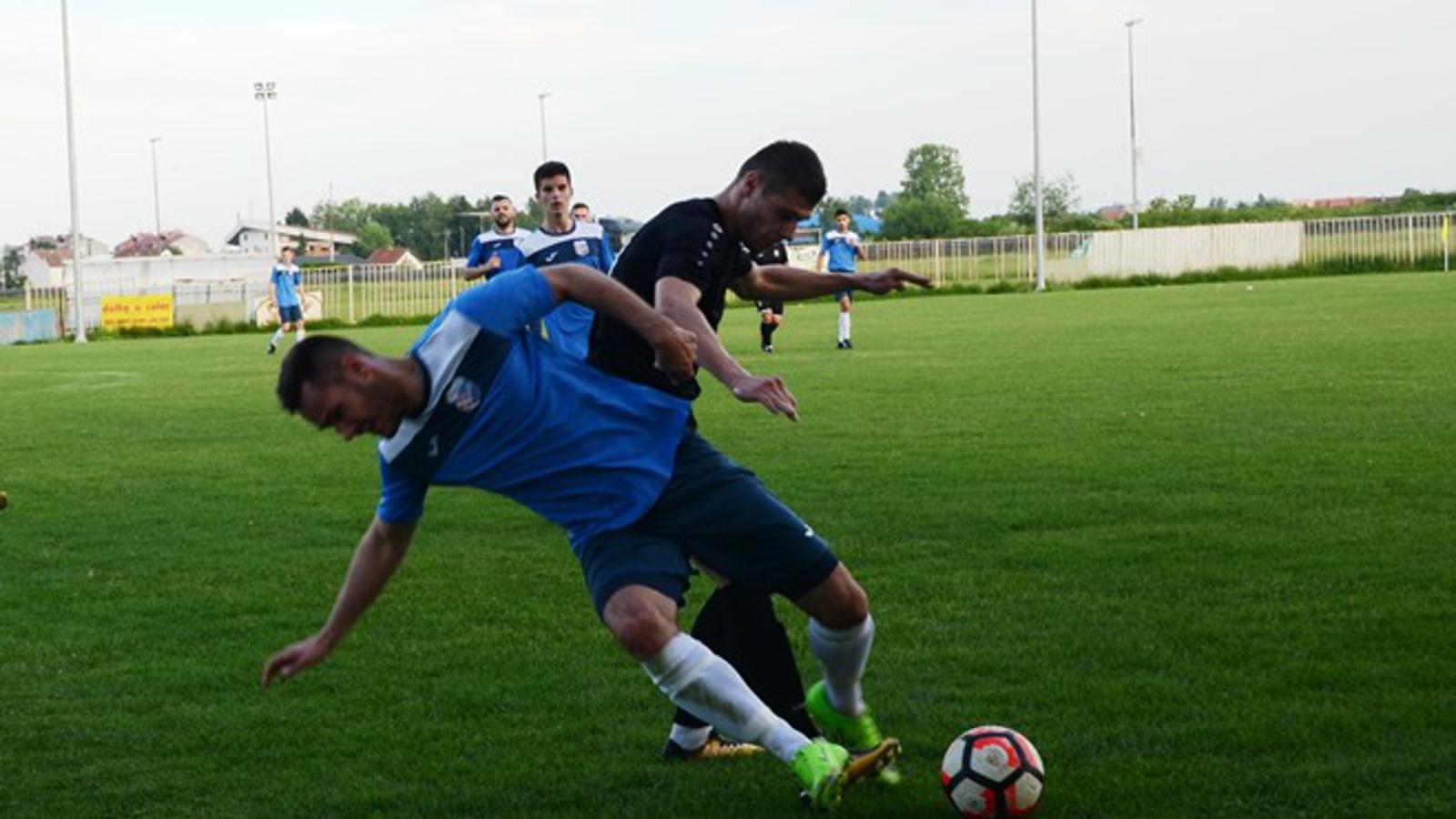 Amater (plavi) u nedjelju dočekuje Kutjevo, a Marsonia (crni) u subotu igra finale kupa ŽNS