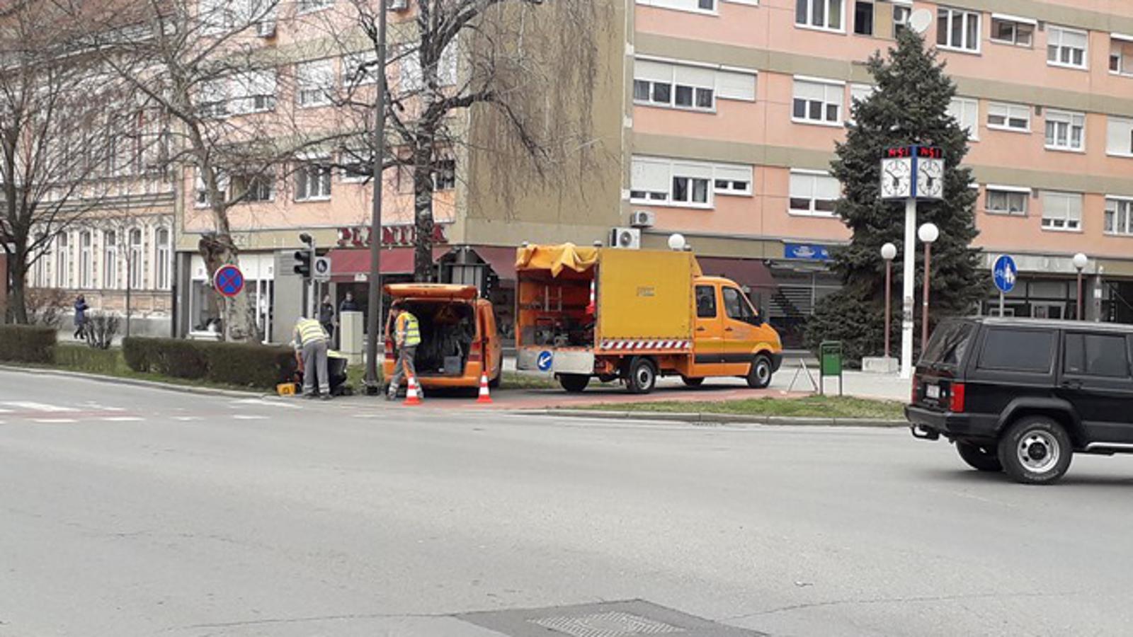 Radovi na semaforu